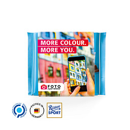 Ritter SPORT 100g im Werbeschuber, Alpenmilch, inkl. Druck