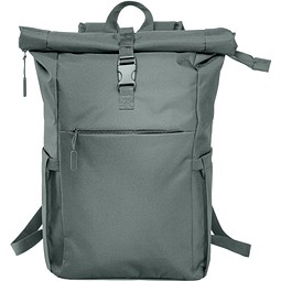 Rollup-Rucksack SIMPLE, grau