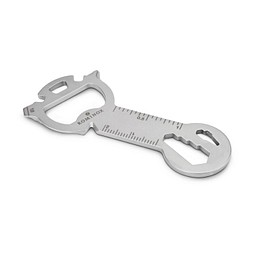 ROMINOX® Key Tool, Snake - 18 Funktionen, silber