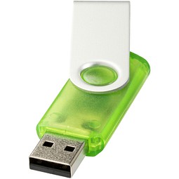 Rotate Transculent USB-Stick, grün, 4GB