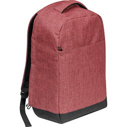 Rucksack aus Polyester, rot