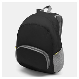 Rucksack VOLUNTEER, faltbar,schwarz