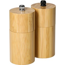 Salz- und Pfeffermühlen-Set Grind, klein, natur