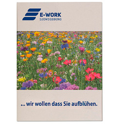 Samentütchen Mini - Recyclingpapier - Gras, braun