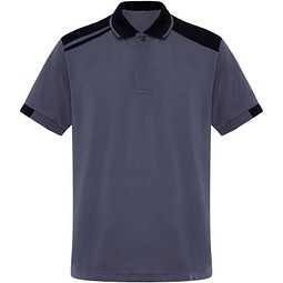 Samurai Kurzärmeliges Poloshirt mit antibakterieller Wirkung, 160 g/m2, unisex, blei, S