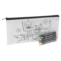 Schlampermäppchen Stockholm,weiss