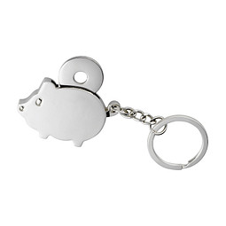 Schlüsselanhänger CHAMBA,silber