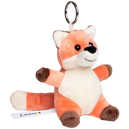 Schlüsselanhänger Fuchs, rotbraun