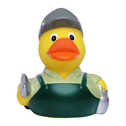 Schnabels® Bade-Ente Bauer, bunt