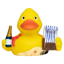 Schnabels® Bade-Ente CityDuck® Sylt, bunt