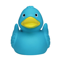 Schnabels® Bade-Ente Klassik, grün/blau