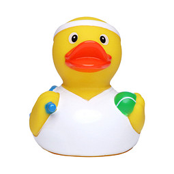 Schnabels® Bade-Ente Tennisspieler, bunt