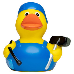 Schnabels® Bade-Ente Waschanlage, bunt