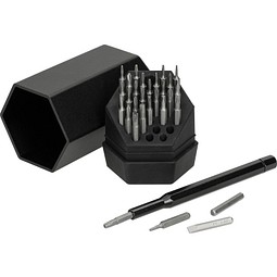Schraubendreher-Set BitPro, schwarz
