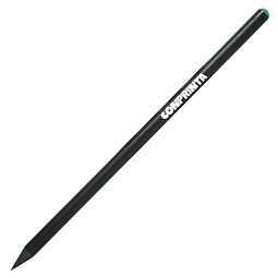 PENKO® Bleistift schwarz mit Kristall, schwarz/grün