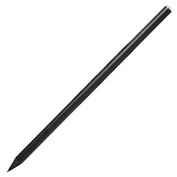 PENKO® Bleistift schwarz mit Kristall, schwarz/weiß