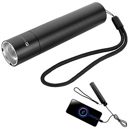 Schwarzwolf outdoor® ZAGROS wiederaufladbare Taschenlampe