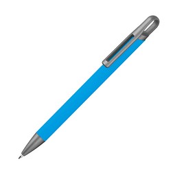 Semi Gel Kugelschreiber , hellblau
