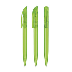 senator® Druckkugelschreiber Challenger Clear, blaue Mine, grün 376