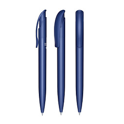 senator® Druckkugelschreiber Challenger Matt Recycled, blaue Mine, blau 2757