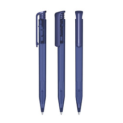 senator® Druckkugelschreiber Super Hit Frosted, blaue Mine, blau 2757