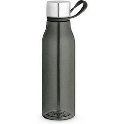 SENNA. Recycelte PET-Flasche (100 % rPET) mit glänzender, transluzenter Oberfläche, Schwarz