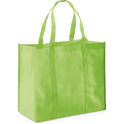 SHOPPER. Einkaufstasche aus Non-woven (80 g/m²), Hellgrün