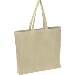 Shopper aus recycelter Baumwolle und Polyester NINA, beige