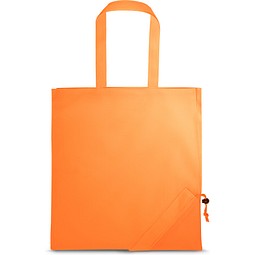 SHOPS. Faltbare Tragetasche aus 190T, Orange