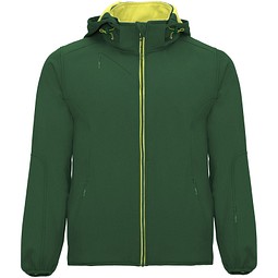 Siberia Softshelljacke Unisex, dunkelgrün, 3XL