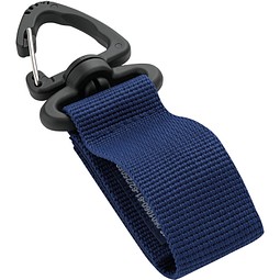 SIERRO Hook and Loop, Klettband mit Dreieckschnalle, blau