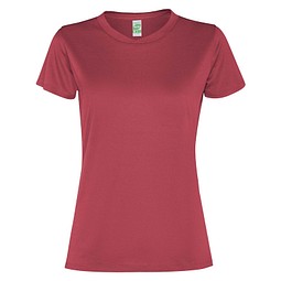 Slam Sport T-Shirt für Damen, Berry Red, 2XL