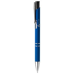 LANCE® Softtouch Metallkugelschreiber Santa Cruz, schwarze Mine, blau