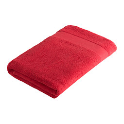 Original VOSSEN Erfolgreiche Feeling rot Handtuch Bettmer.de Werbeartikel purpur | - Calypso