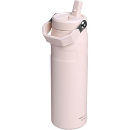 Stanley IceFlow™ 2.0 700 ml Flasche mit Flip-Trinkhalm, hellrosa