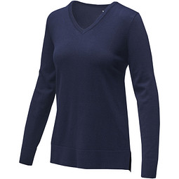 Stanton Pullover mit V-Ausschnitt für Damen, navy, L