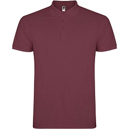 Star 200 g/m² Poloshirt für Herren, beerenrot, XS