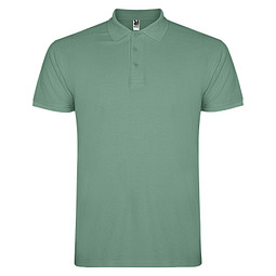 Star Poloshirt für Herren, Dark Mint, 2XL