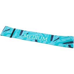Sublimation Fitnessband – mittel, weiss