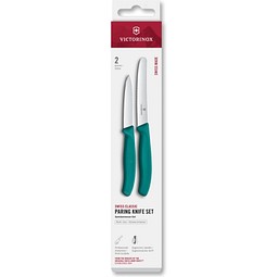 Swiss Classic, Gemüsemesser Set, 2tlg, grün