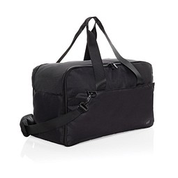 Swiss Peak Aware™ RPET 15,6" Laptop-Wochenendtasche, schwarz