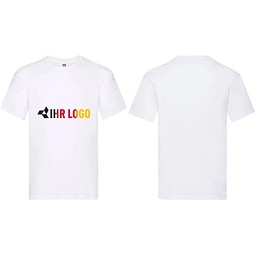 T-Shirt „Fan-Edition“ mit WM-Motiv "Verlauf" plus Logofläche