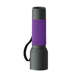 Taschenlampe REEVES-myFLASH 300, anthrazit/lila