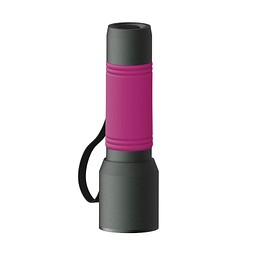 Taschenlampe REEVES-myFLASH 300, anthrazit/magenta