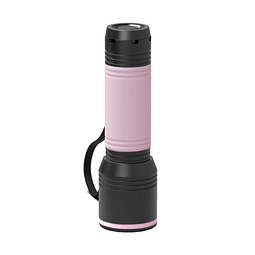 Taschenlampe REEVES-myFLASH 700, schwarz/rosa