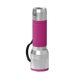 Taschenlampe REEVES-myFLASH 700, silber/magenta