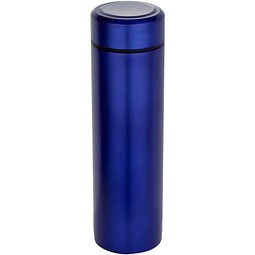 Taylor 450 ml Doppelwand Isolierflasche aus Edelstahl mit Teesieb, blau