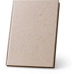 TEAPAD RIGID. Notizbuch A5 mit Hardcover aus Teeblattverwertung (65%), Natur