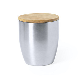 Isolierbecher Zasel, 280 ml, silber