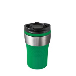 Thermobecher RETUMBLER-BAYAMO CORPORATE, silber/grün